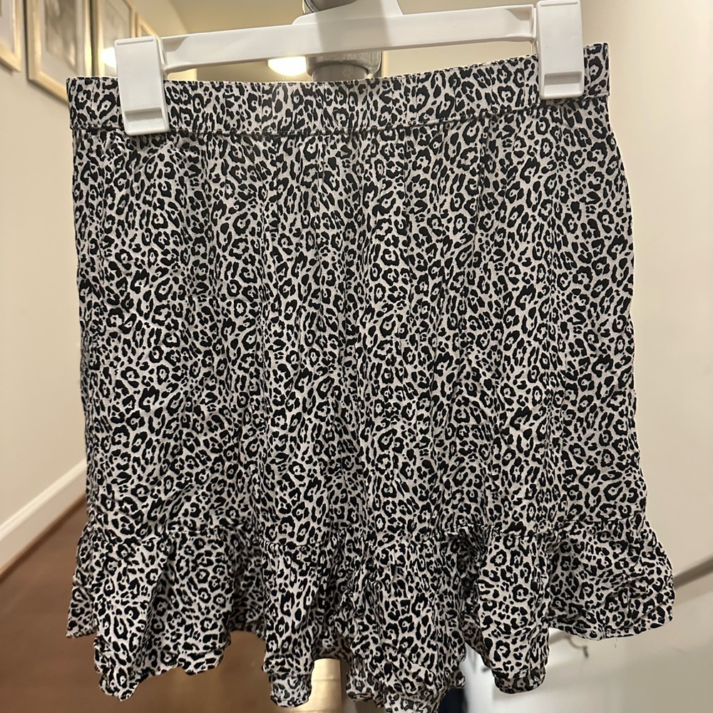 American Eagle Outfitters Ruffled Mini Skirt